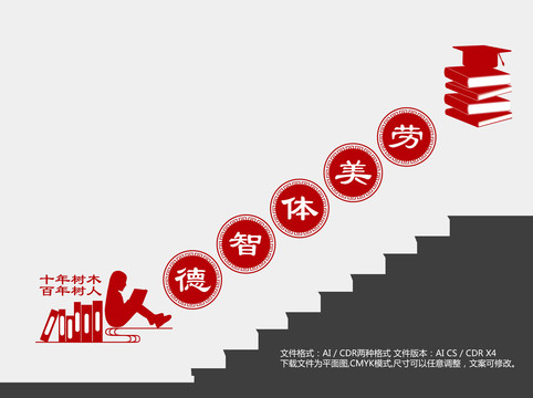 校園樓道文化墻