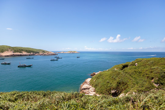 渔山岛海岛风光