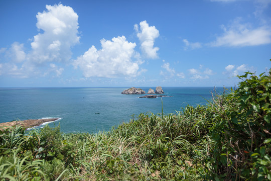 渔山岛海岛风光