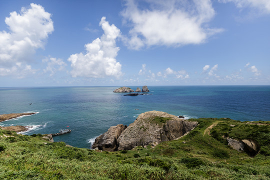 渔山岛海岛风光