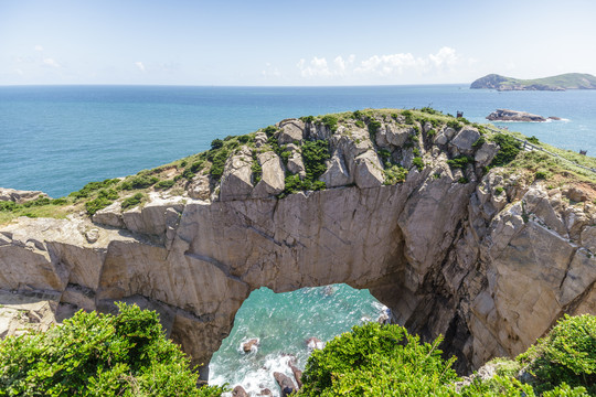 渔山岛海岛风光