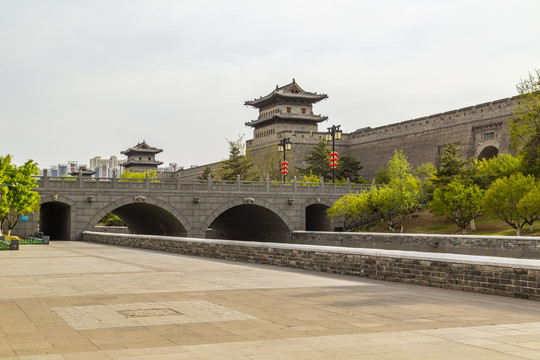 大同古城护城河