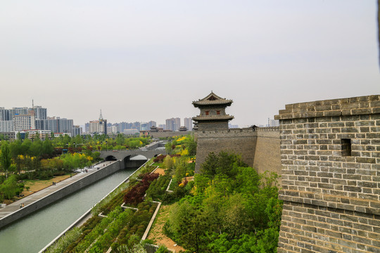 大同古城护城河