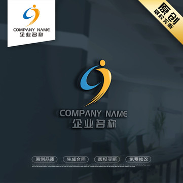 C字母人形LOGO