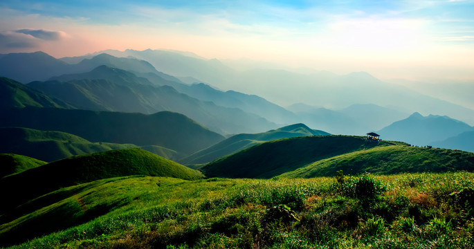 江西武功山