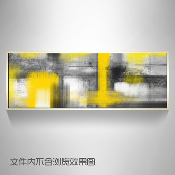 北欧现代抽象油画