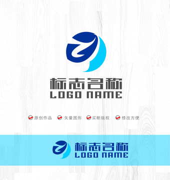 ZB字母标志科技logo