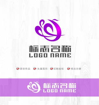 鳳凰標(biāo)志吉祥鳥logo