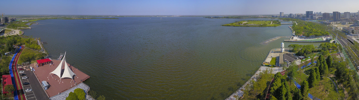 滴水湖全景