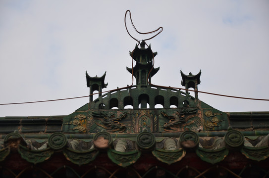 中式清真寺屋顶