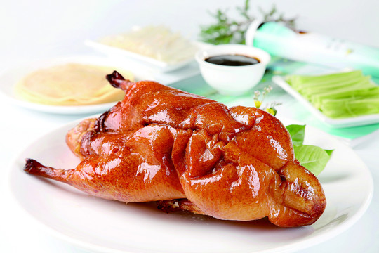 北京果木烤鸭