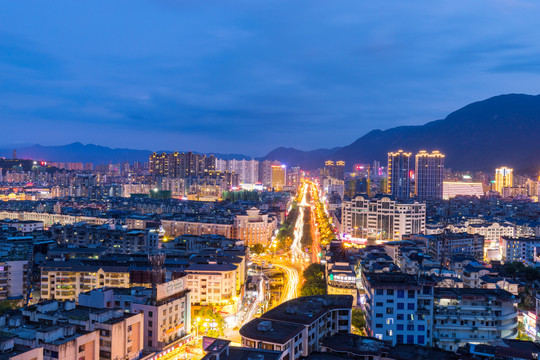 宁德城市夜景