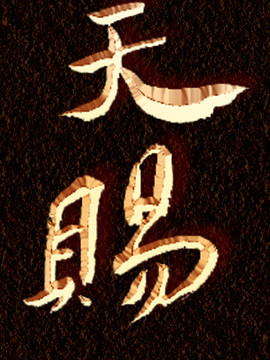 天賜書法