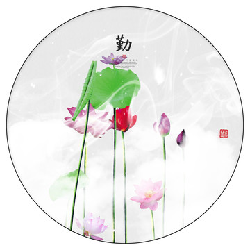 圓形裝飾畫