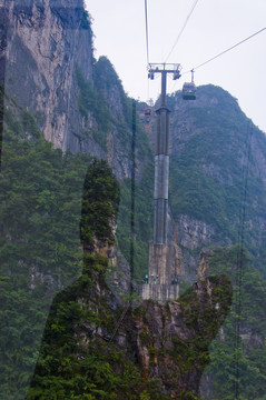 天门山索道