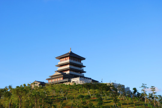 电白雨公山潘茂名纪念公园