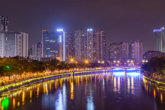 成都夜景