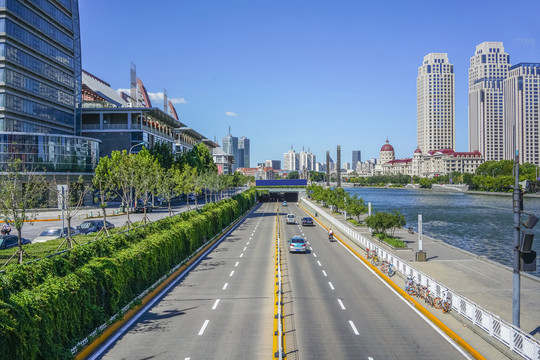 天津城市街景