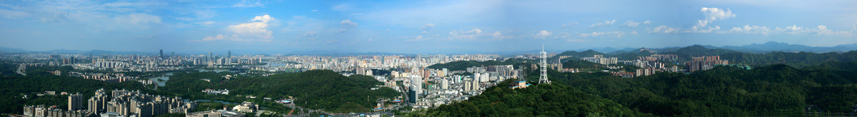 鹅城惠州鸟瞰全景