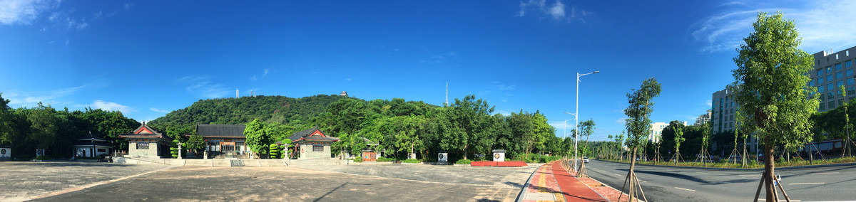 高榜山三大殿高清全景