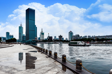 天津海河风景