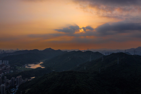 深圳梅林水库