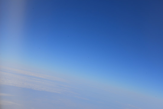 云之上高空景色