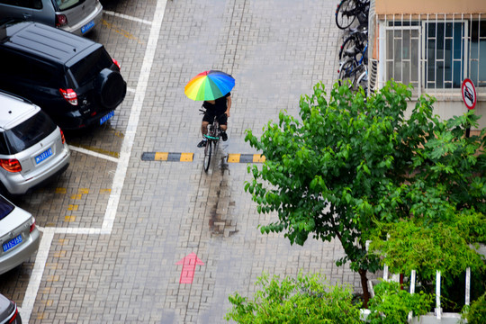 雨天出行