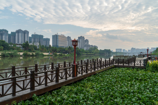 湿地公园亲水桥