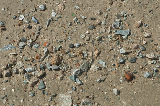 沙滩碎石