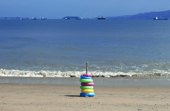 夏季海滨风情