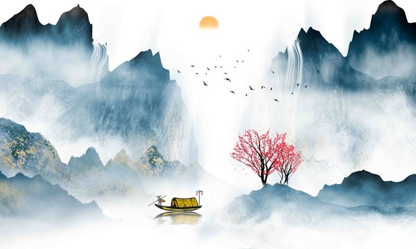 水墨背景