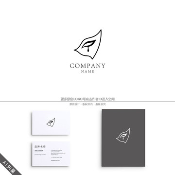 狐貍LOGO面具LOGO