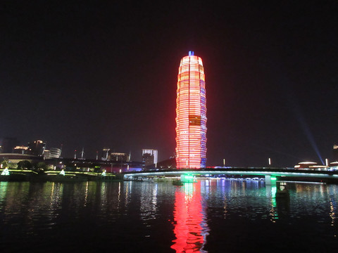 郑州千玺广场夜景