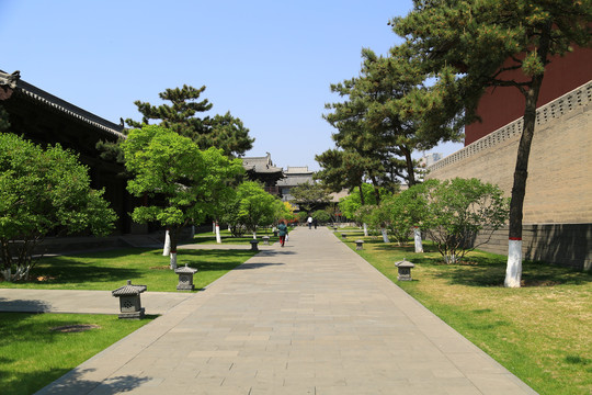 大同古城华严寺