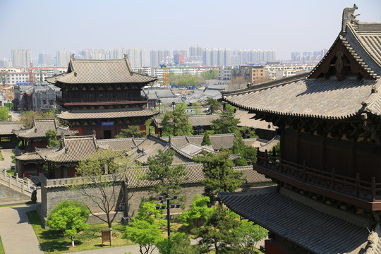 大同古城华严寺