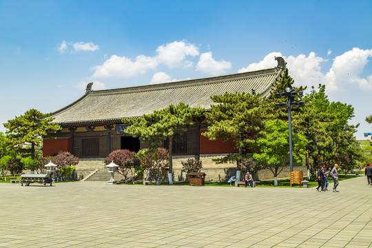 大同古城华严寺药师殿