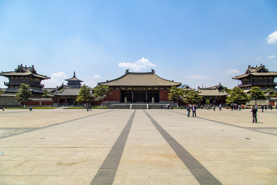 大同古城华严寺山门