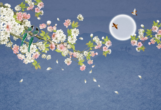新中式花鳥