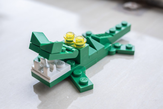 玩具积木系列之鳄鱼