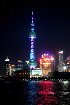 东方明珠夜景