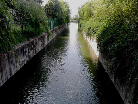 小区污水排放渠道