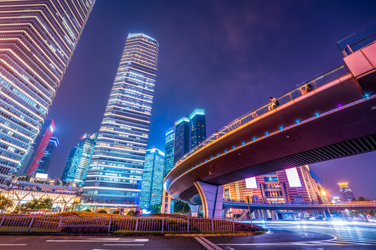 陆家嘴夜景