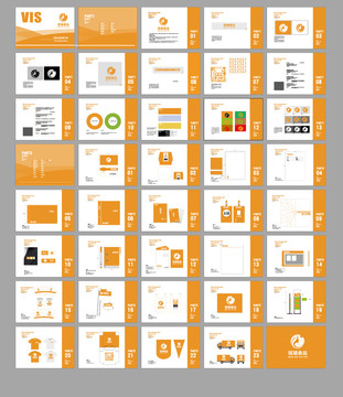 食品企业vi手册设计模版