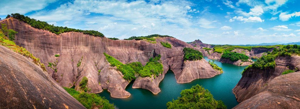 高椅岭全景图