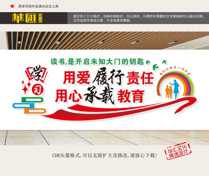 學(xué)校展板