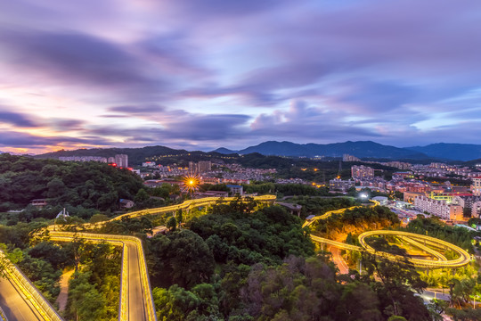 福州福道夜景