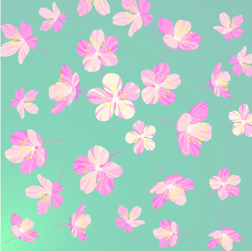 櫻花漸變