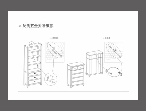 家具安装示意图