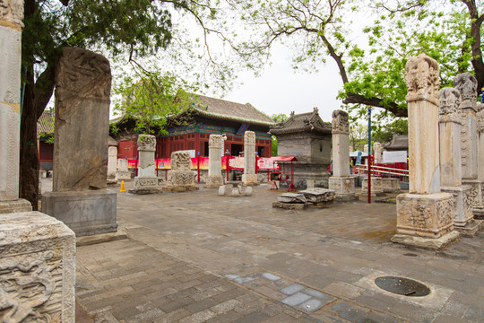 北京东岳庙西碑林